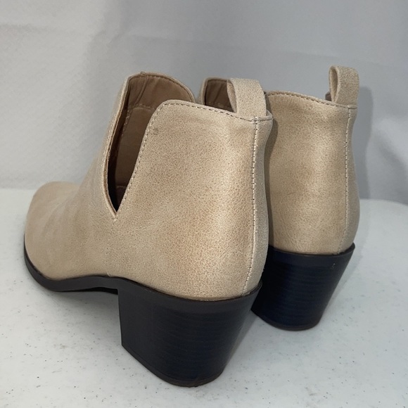 Block Heel Booties - Picture 3 of 7